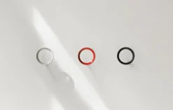 Loop hook medium Ø7.8 cm, Red