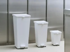 Loop pedal bin 26L, White