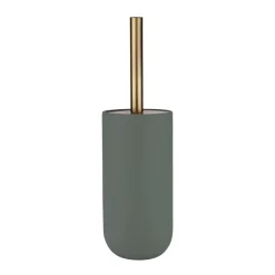 Lotus ceramic toilet brush, Frost green