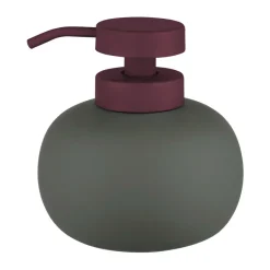 Lotus play soap pump low, incl. 2 pump heads, Dark olive