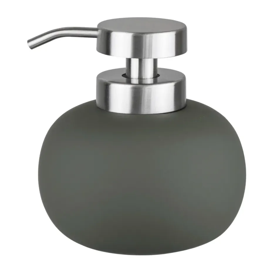 Lotus play soap pump low, incl. 2 pump heads, Dark olive