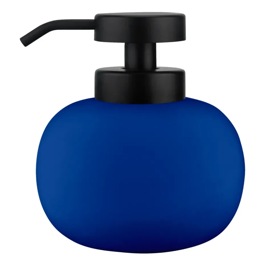 Lotus soap dispenser, Cobalt