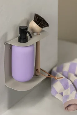 Lotus soap dispenser high, Light lilac