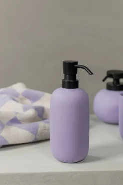 Lotus soap dispenser high, Light lilac