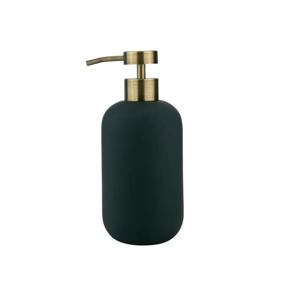 Lotus soap dispenser high, anthracite