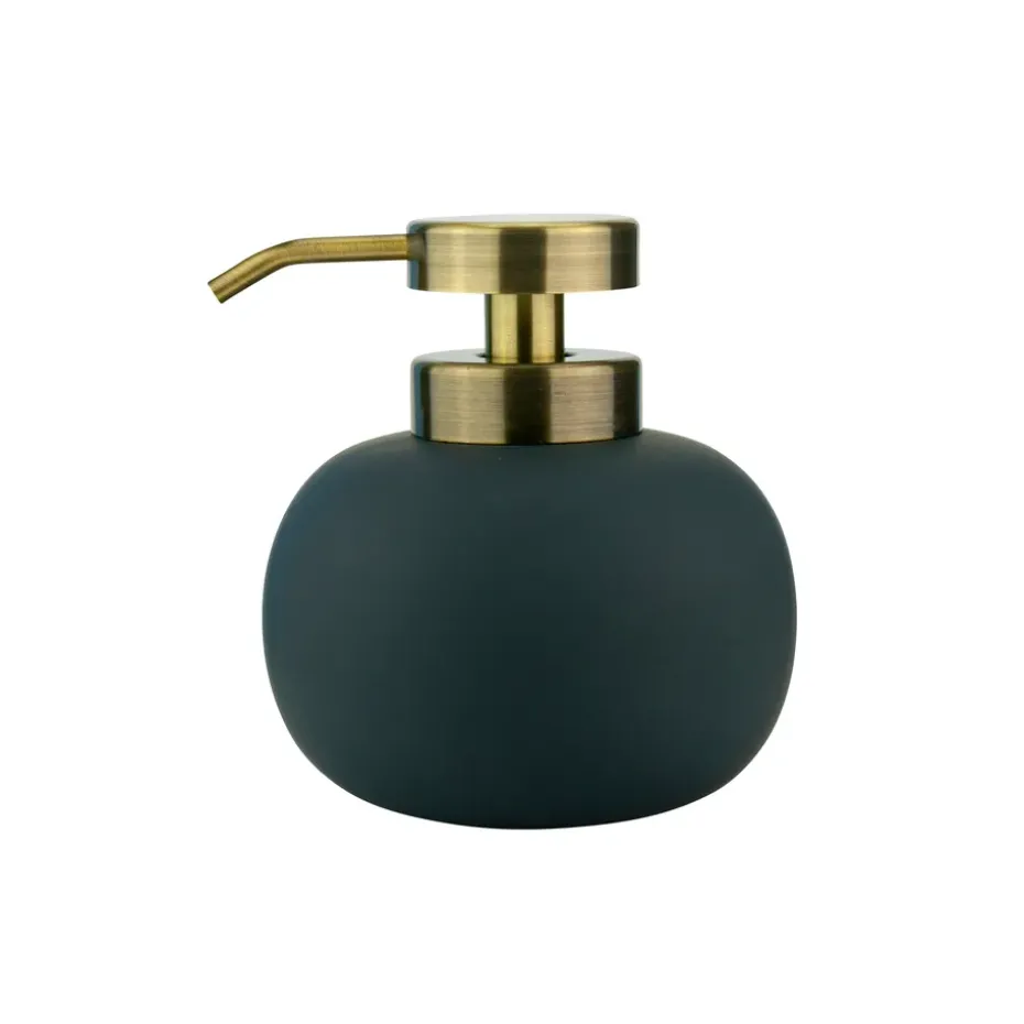 Lotus soap dispenser low, Anthracite