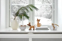 Lucky cat decoration, Oak