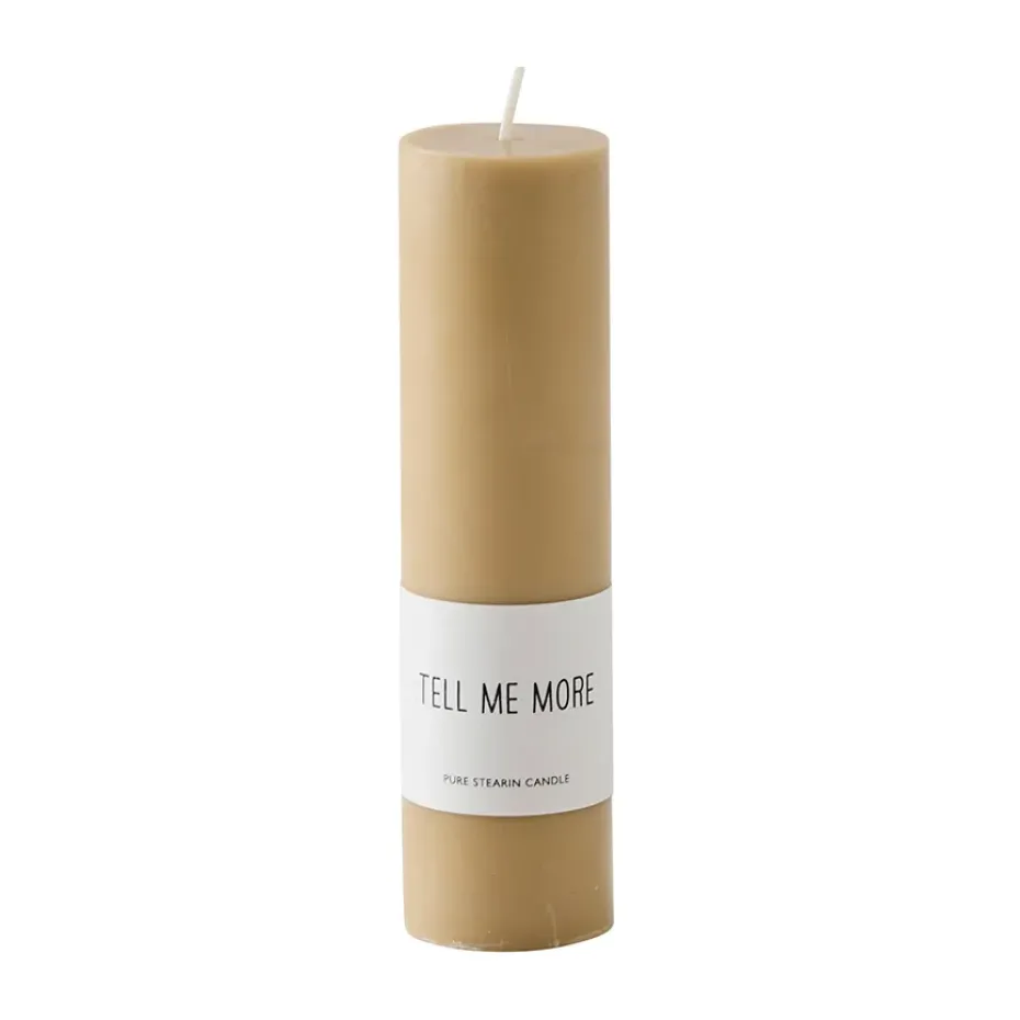 Luna scented candle, Honey, M Ø4x15 cm