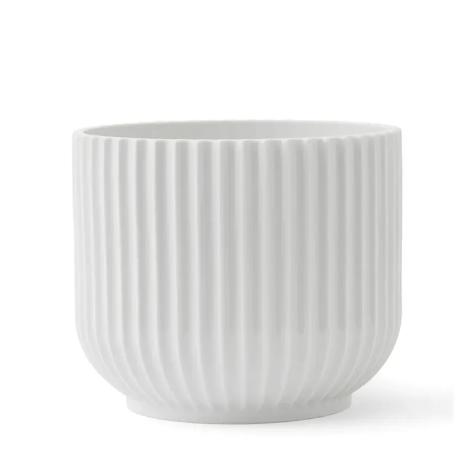Lyngby flower pot white, Ø14,5 cm