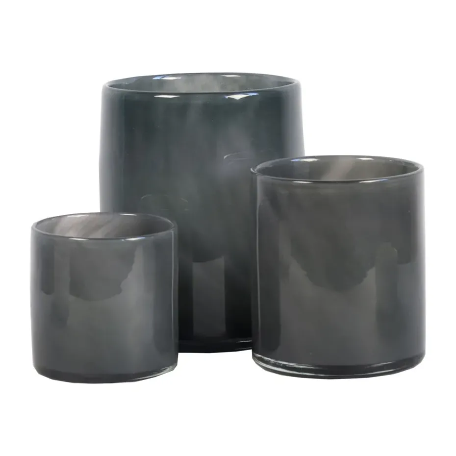 Lyric lantern L, dark grey