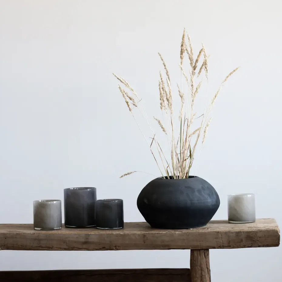Lyric lantern M, Dark grey