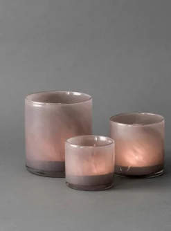 Lyric lantern M, grey purple