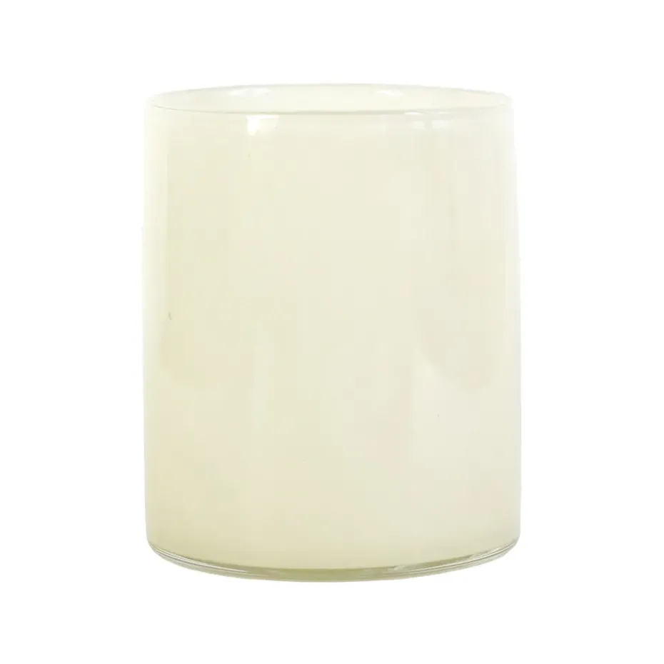 Lyric lantern M, linen (white)
