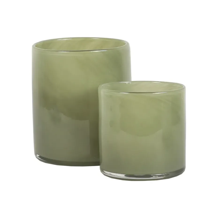 Lyric lantern M, olive green