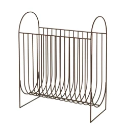 Maggie newspaper stand, puce aubergine