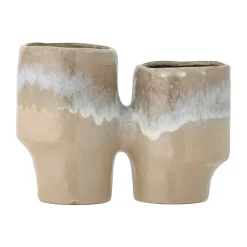 Maiak flower pot 23x16x11 cm, Brown