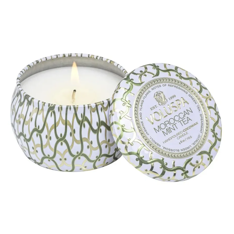 Maison Blanc Mini Tin scented 25 hours, Moroccan Mint Tea