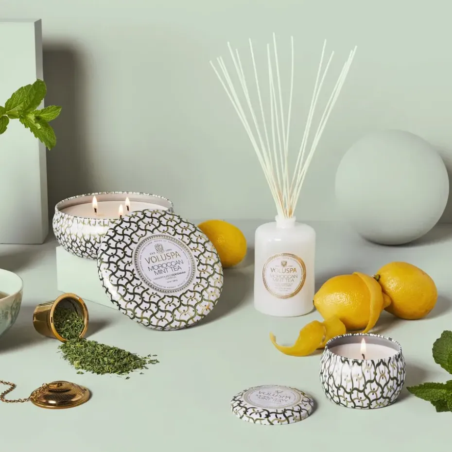 Maison Blanc Mini Tin scented 25 hours, Moroccan Mint Tea