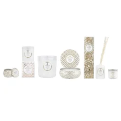 Maison Blanc 3-wick Tin scented 40 hours, Suede Blanc