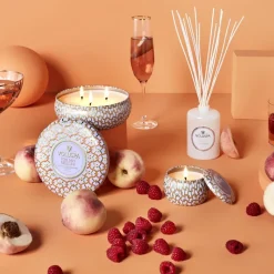 Maison Blanc 3-wick Tin scented 40 hours, Italian Bellini