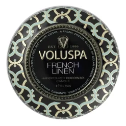 Maison Noir Mini Tin scented 25 hours, French Linen