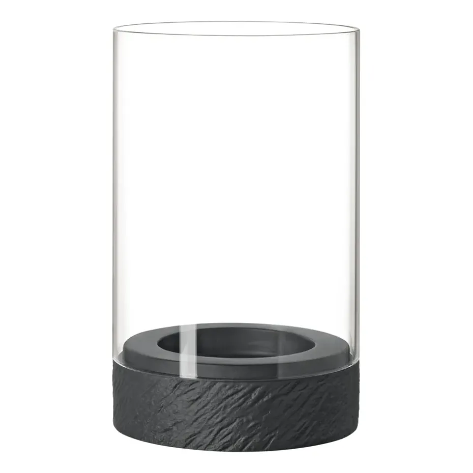 Manufacture Rock Home Hurricane lantern M, Black