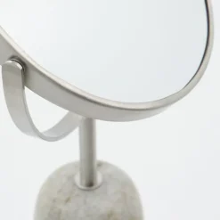 Marble double-sided mirror, Beige