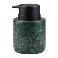 Marble soap dispenser 12.5 cm, Dark forest