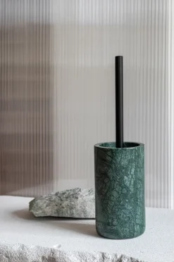 Marble toilet brush 36 cm, Dark forest