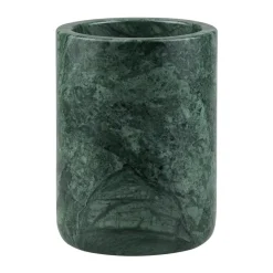Marble toothbrush holder 10 cm, Dark forest