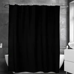Match Shower curtain 200x240 cm, extra high (black)