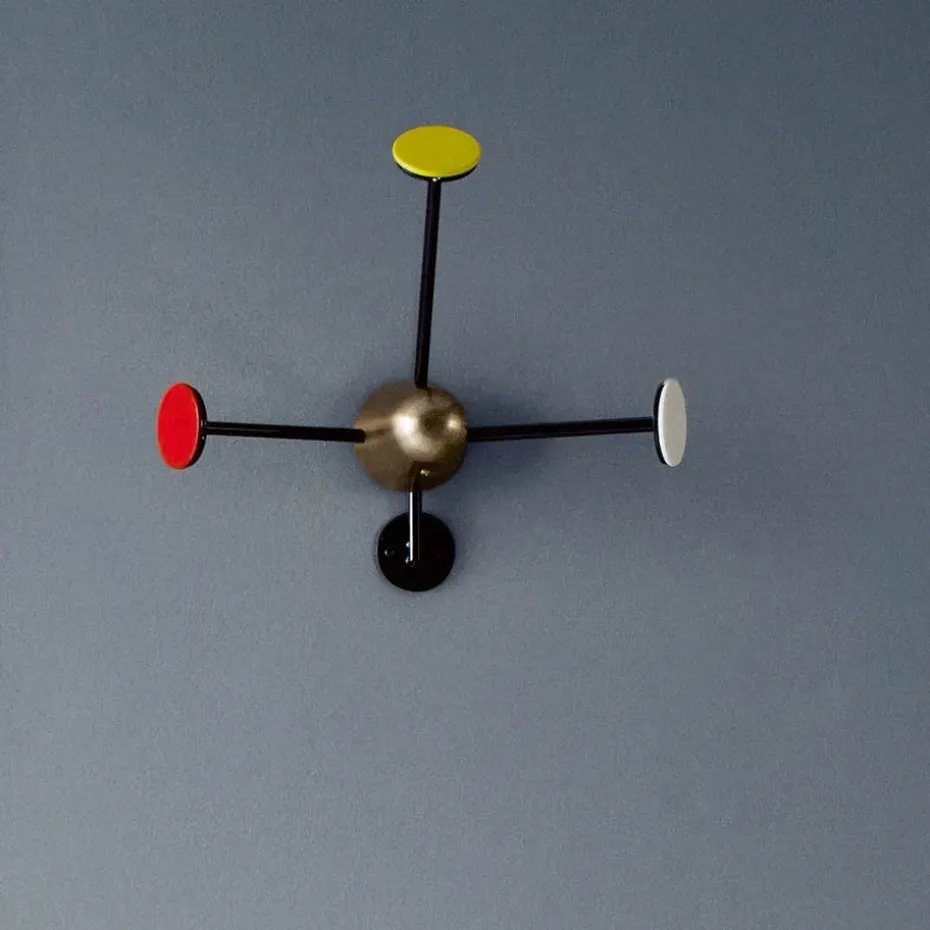 Matégot hanger, Vintage red/multi