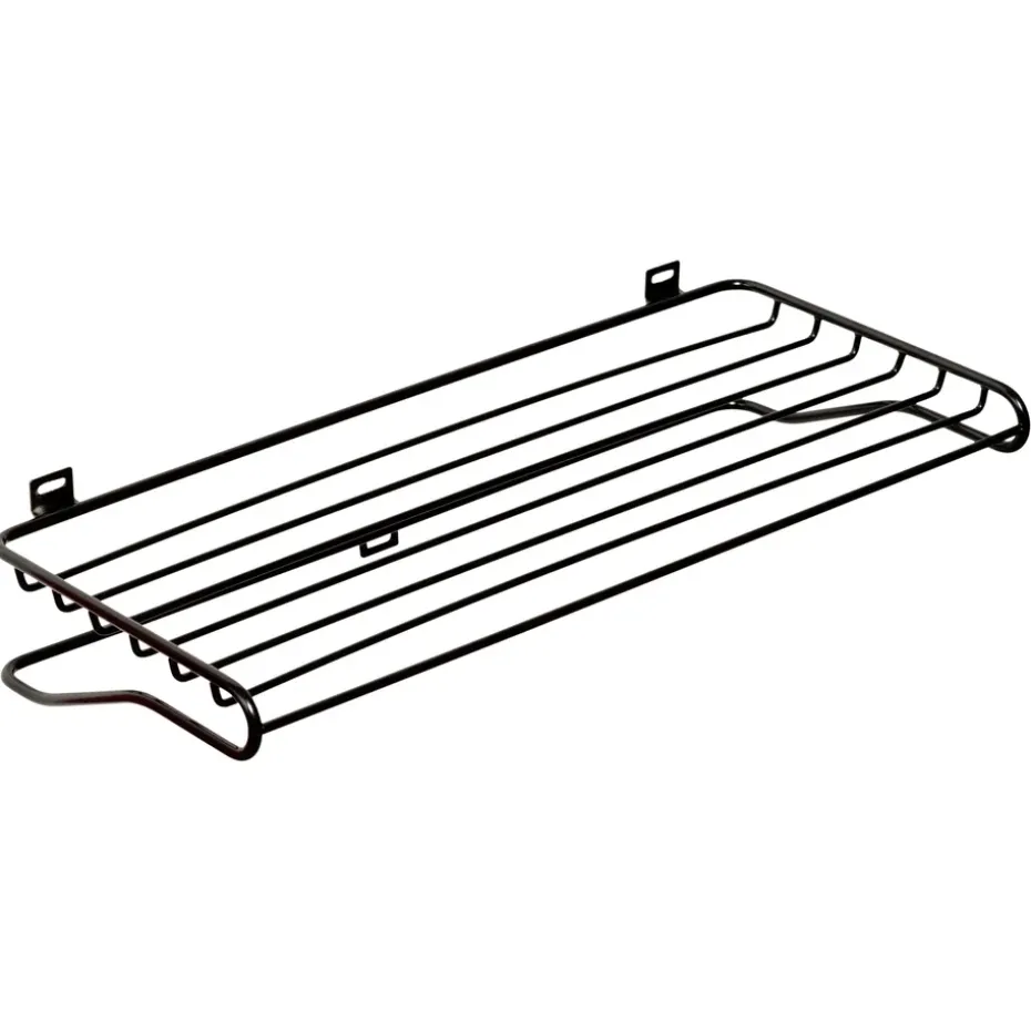 Maze shoe shelf, black