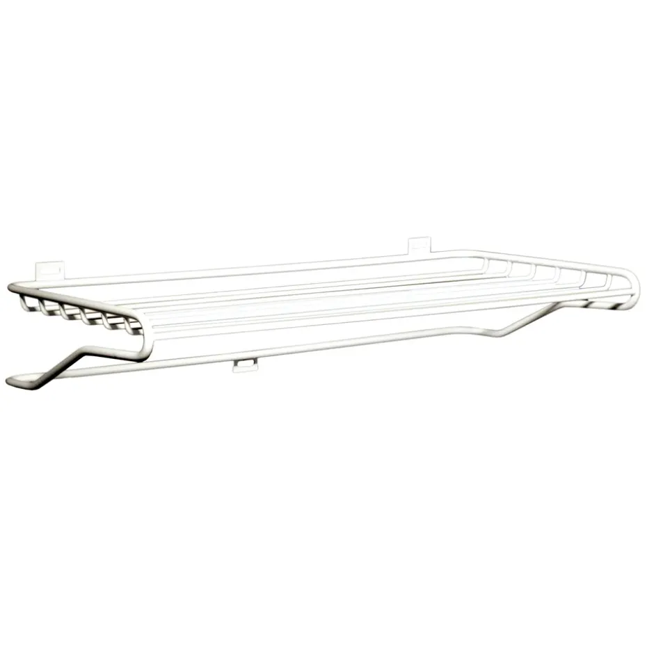 Maze shoe shelf, white