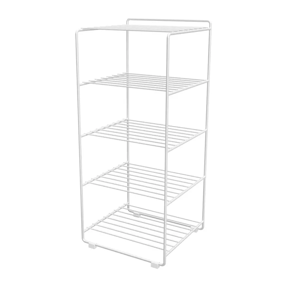 Maze Shoescraper shoe shelf, White