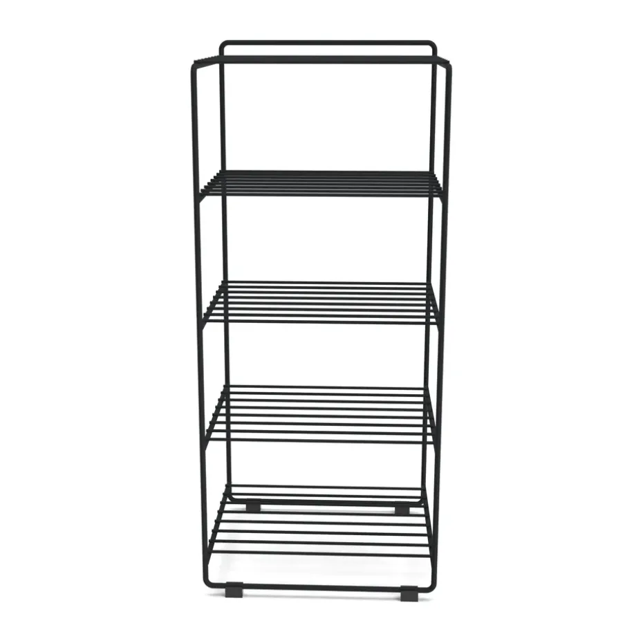 Maze Shoescraper shoe shelf, Black