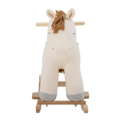 Merlen Horse Rocking Horse, White