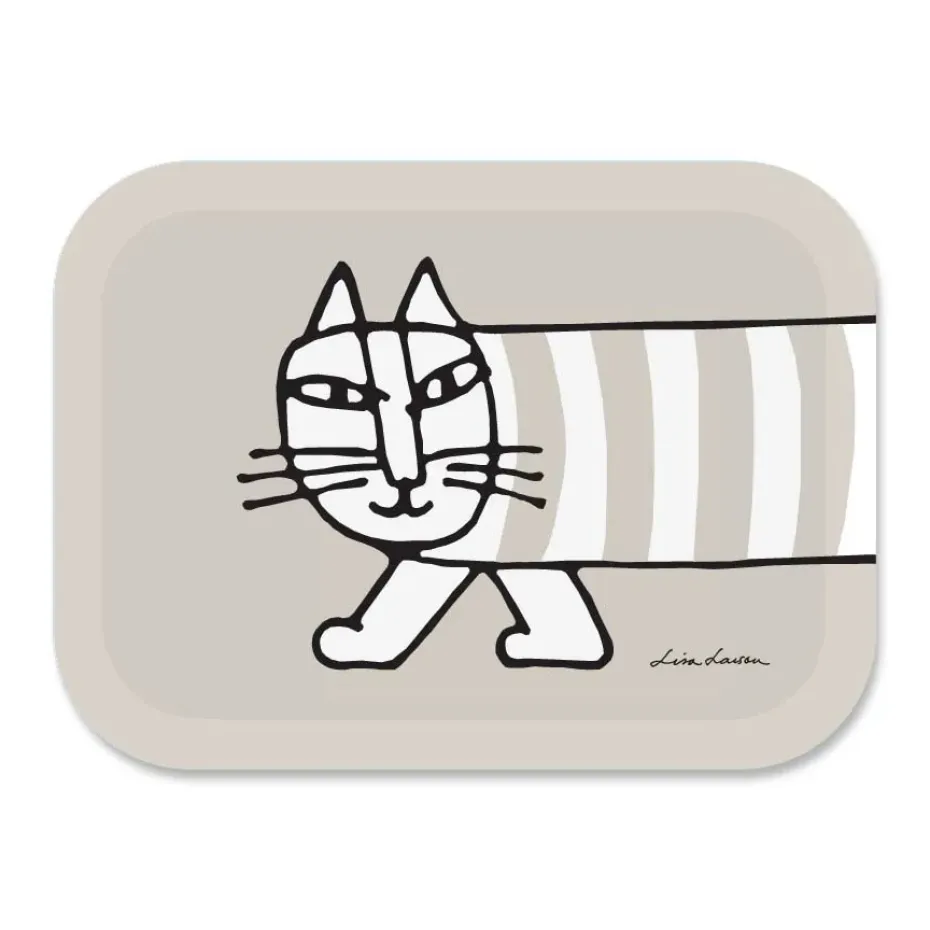 Mikey tray 27x20 cm, Grey