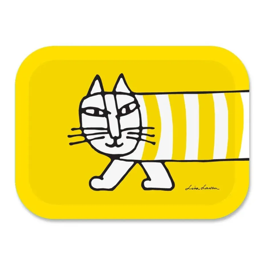 Mikey tray 27x20 cm, Yellow