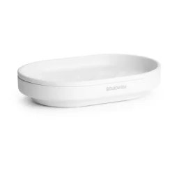 MindSet soap dish, Mineral Fresh White