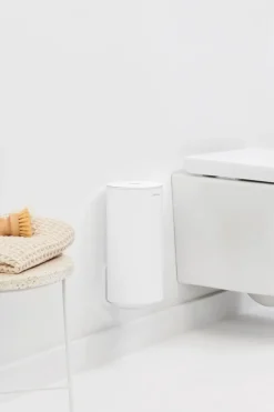 MindSet Toilet roll holder, Mineral Fresh White