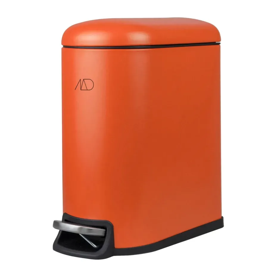 Mini-Walther pedal bin 5 L, Orange