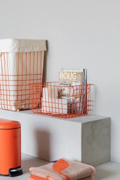 Mini-Walther pedal bin 5 L, Orange