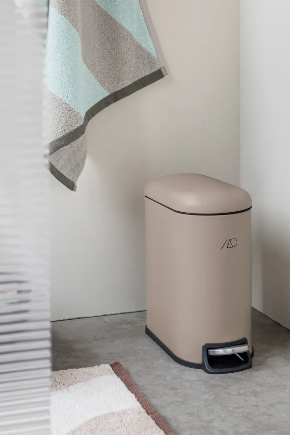 Mini-Walther pedal bin 5 L, Sand