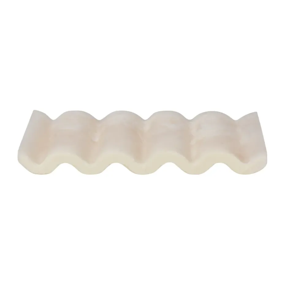 Mist soap dish 9x14 cm, Pearl