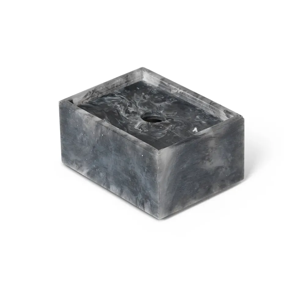 Mist storage box 7,5x10 cm, Charcoal