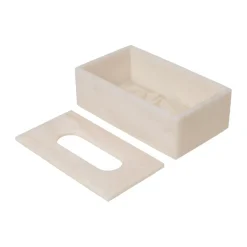 Mist tissue box 12x21.5 cm, Pearl