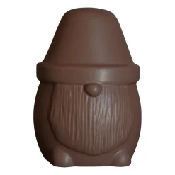 Mister Santa Christmas decoration Ø9.5 cm, Maroon