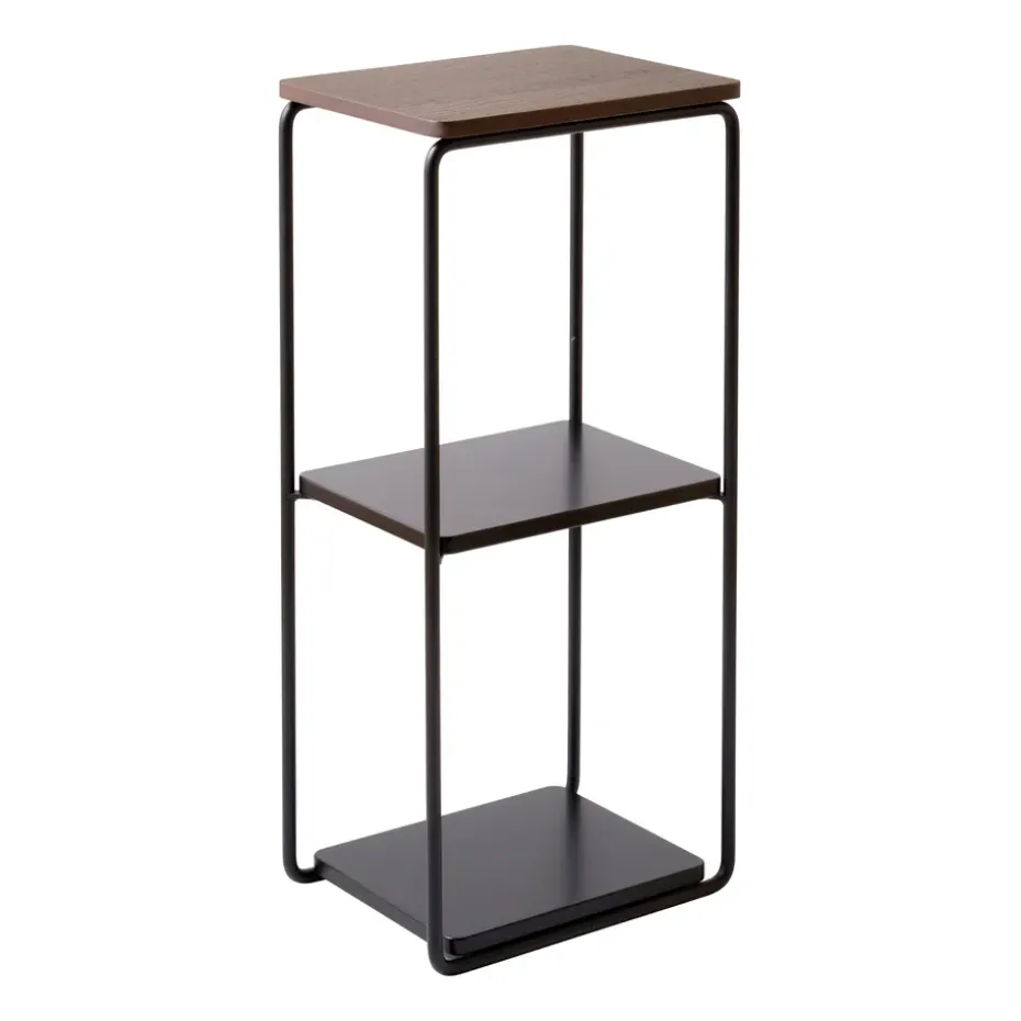 Mixrack Floor Shelf S shelf 26x19x57.2 cm, Stained oak-black