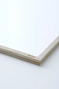 Moebe ash frame A3 31.9x44.1 cm, Transparent. Wood. Black